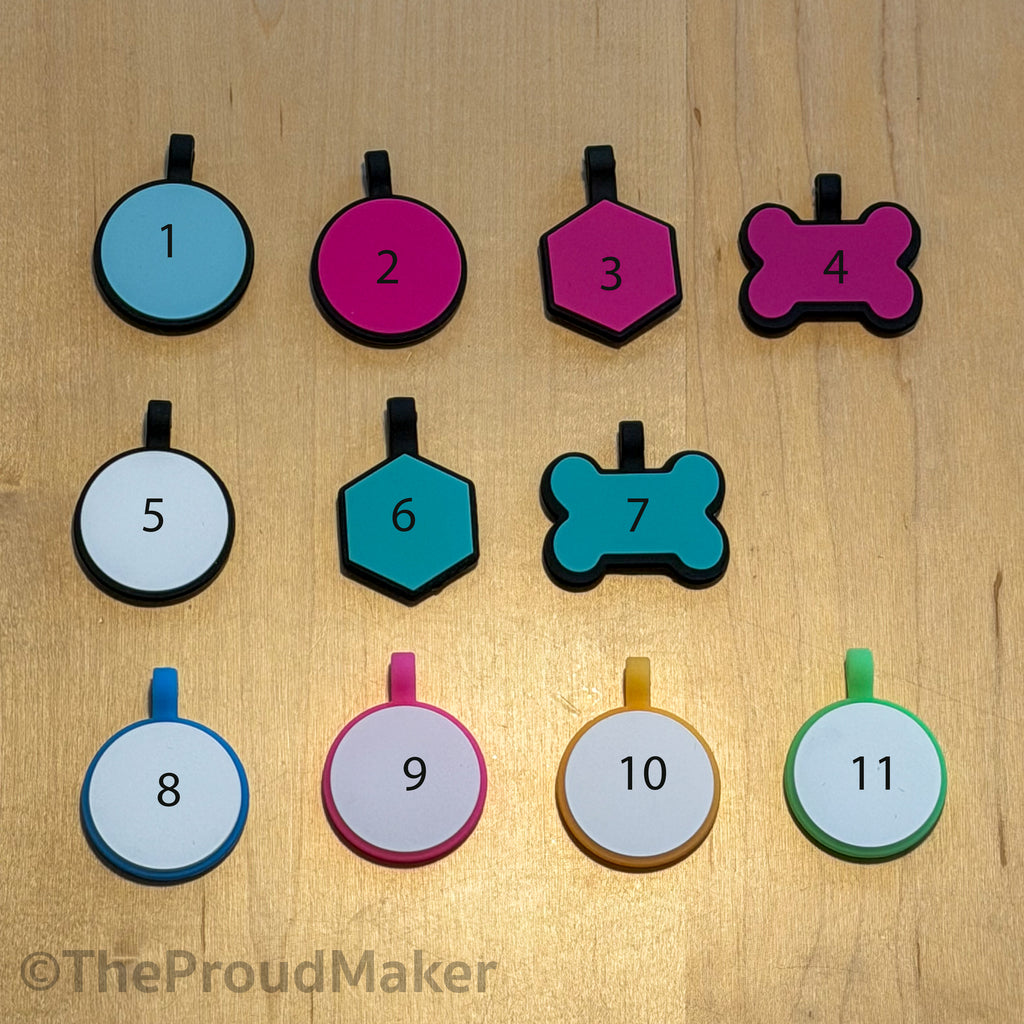 Custom Silicone Pet Tag