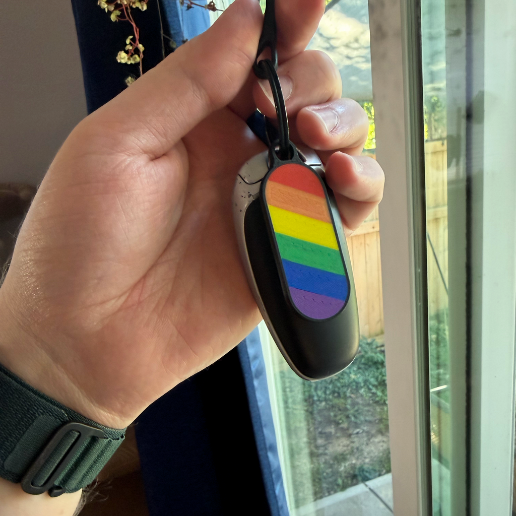 Pride Flag Keychain