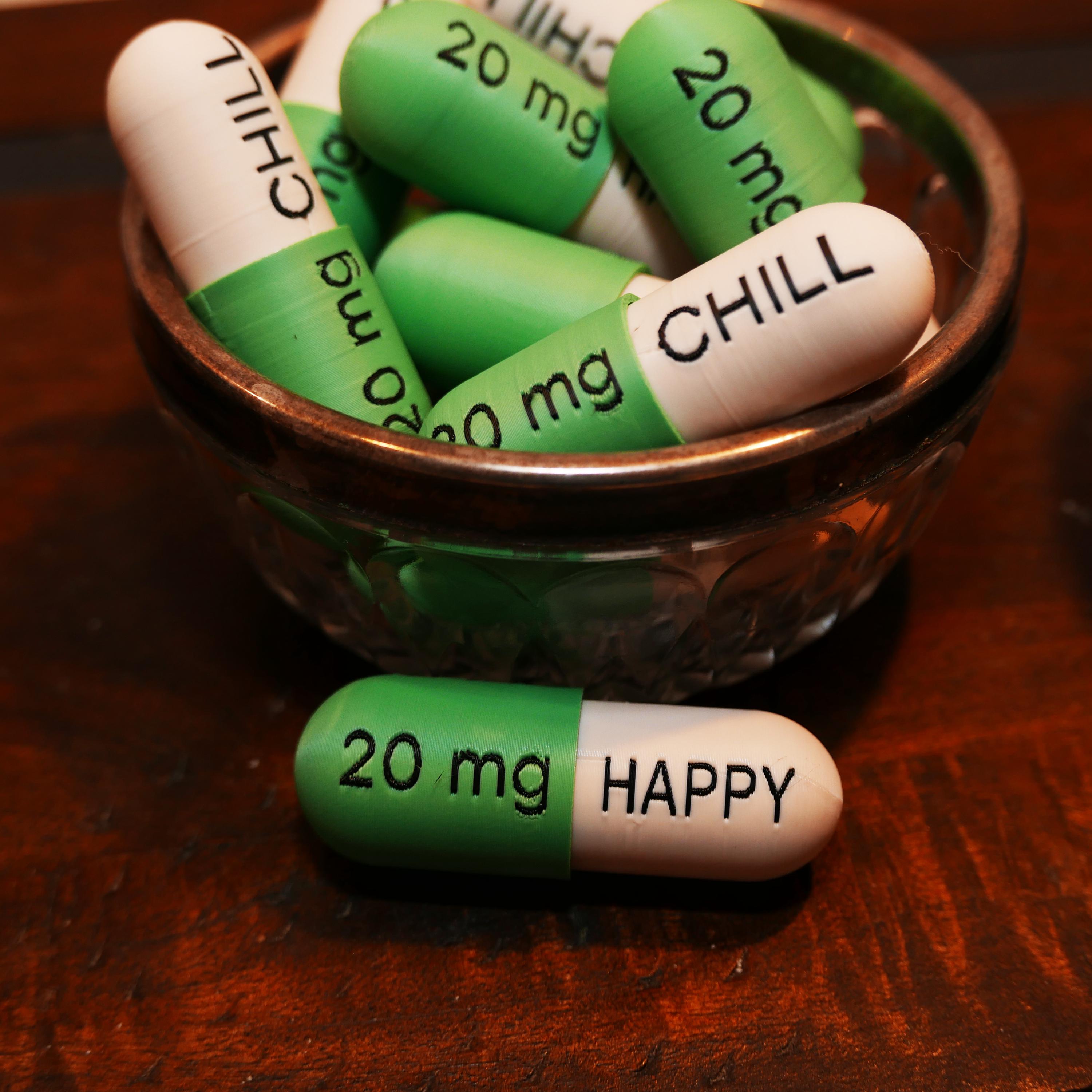Clicky Pill Fidget Toy